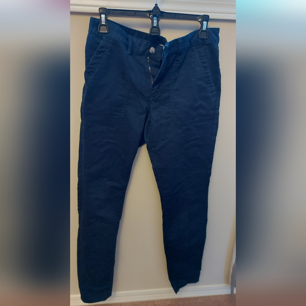 Joe Fresh Slim Fit Size 29 Dark Blue Trousers